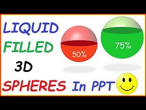 How To Create Liquid Filled 3D Spheres In PowerPoint Presentations (2 Animations & Effects Tutorials