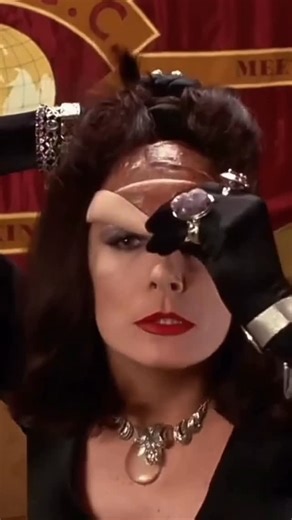 This Was Hollywood on Instagram: "Anjelica Huston’s transformation for The Witches (1990) required a latex mask, chin whiskers, purple contact lenses, scabby hands, darkened teeth, and elongated fingers. It took six to seven hours for Huston to get her makeup done by Stephen Norrington and then another five hours to take it off. “Mercifully, I wasn’t in it for the whole movie—only for about two or three weeks,” Anjelica said, “but they were arduous weeks. I had fake hands. The tips of my fingers