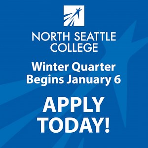 Now that fall quarter is over, be sure to register for Winter Quarter 2025! Explore classes and register today. Winter classes start January 6. View class schedule at: bit.ly/nsc-class-sched-winter25 #NorthSeattleCollege #WinterQuarter #RegisterToday | North Seattle College