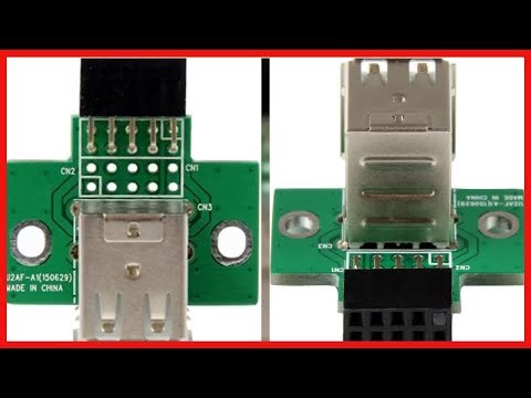 StarTech com 2 Port USB Motherboard Header Adapter USB adapter USB F to 10 pin USB header F