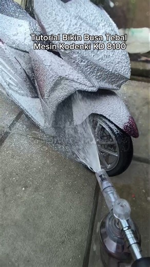 2.6K views · 3 comments | Tutorial bikin busa tebal di mesin Kodenki KD 8100 + foamlance Te2p 3.0 + switch otomatis zy | Sutopo | Facebook