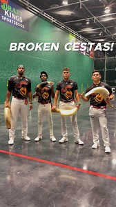 Cestas can break in MANY ways… 👀 #jaialai #sports #broken #equipment | World Jai-Alai League