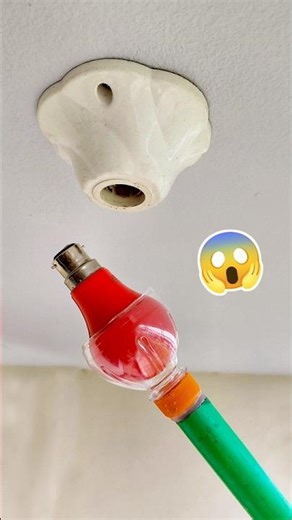 Genius DIY Tool Idea for Screwing Light Bulbs at Heights