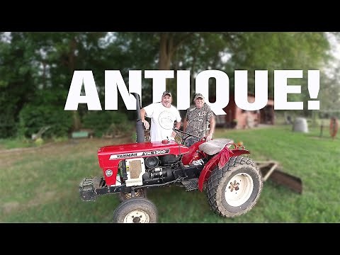 OLD YANMAR Tractor! ..Antique Yanmar 1300