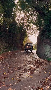 Is a Land Rover allowed to be cute? 🫶🏼 . Let's face it, very few would ever dare describe Her Majesty a beast! Small and perfectly formed - ideal for the island. Autumn lanes filmed by @suzieroberts . #islandrovers | Islandrovers