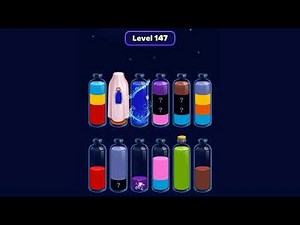 Magic Sort Level 146 to 150 | Relaxing Puzzle Walkthrough