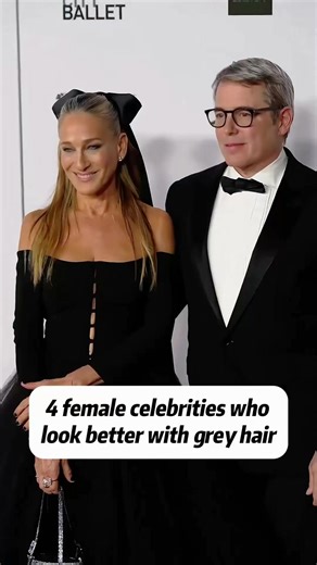 4 female celebrities who look better with gray hair.#andiemacdowell #... | Celeb Wonders | Facebook