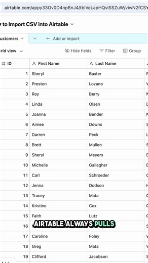 Stop Re-uploading CSVs into Airtable #airtable #automation #csv #microsoft #excel #exceltips