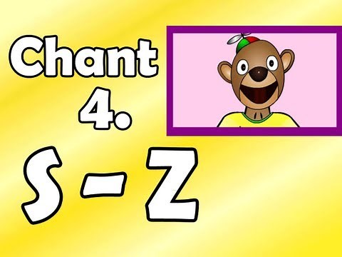 Alphabet Chant 4. S to Z - Preschool Kindergarten Education