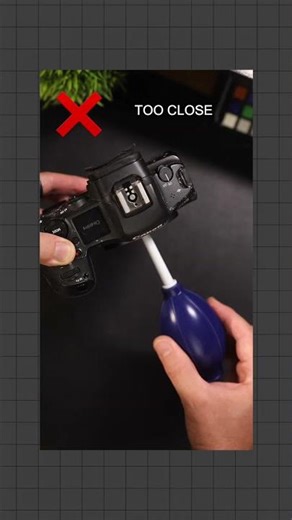 How to clean camera sensor. photographers and filmmakers? #cameragear #photography #sensorcleaning