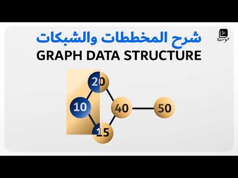 DSA131 - Graph Data Structure: Visual Guide for Beginners | هياكل البيانات: شرح المخططات والشبكات