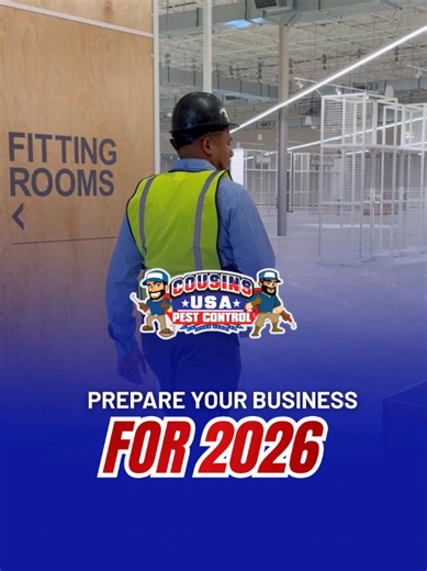🛑 Is your business ready for the 2026 inspections? Inspections don't give warnings, and a single infestation can lead to fines, closures, and lost customers. 🪳🐀🐜 🛡️ Cousins ​​USA Pest Control offers professional pest control and prevention for businesses. 📲 Schedule your service today and operate with peace of mind. . . . 🌐 cousinsusapestcontrol.com 📍 South Florida: 954-372-2550 📍 Central Florida: 407-300-3728