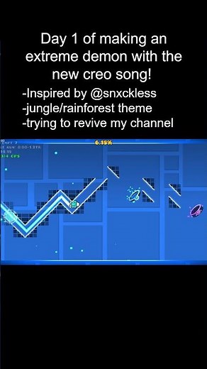 NEW CREO SONG, SERIES INSPIRED BY @snxckless #gdmeme #geometrydash #gdupdate #gd #gaming