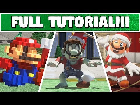HOW TO GET UNRELEASED ODYSSEY COSTUMES! | Super Mario Odyssey Save Editing