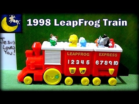 Vintage 1998 LeapFrog Express Learning Train Review
