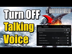 How to Turn Off the Talking Voice in Battlefield 6 Menus (Menu Narrations)