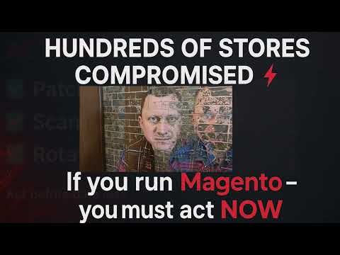 URGENT⚠️ Magento Stores Under Attack — Patch NOW or Lose Everything! #Magento #CyberSecurity #Patch