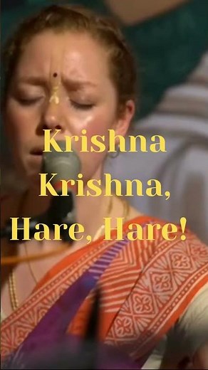 Most Beautiful Hare Krishna Singing by Jahnavi Harrison #harekrishna #kirtan