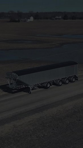 Platinums Quad axle grain trailer #grain #trailer #graintrailer #trucking