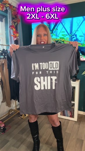 Comfortable Plus Size Men’s T-Shirts Up to 6XXL