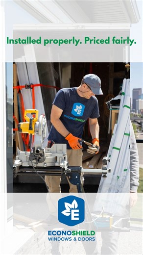 Homeowners upgrade their windows every day. Get comfort, efficiency, and peace of mind with new windows & doors from Econoshield. | EconoShield Windows & Doors