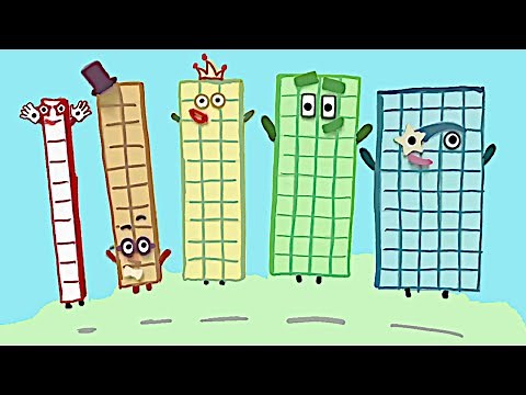 Numberblocks Theme Song Effects Number blocks Intro 10's - Flipaclip Version