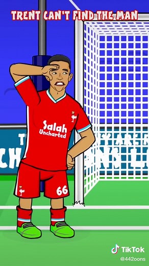 Real Madrid vs Liverpool Cartoon Match Highlights
