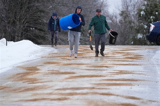A bomb cyclone brings blizzards to the Midwest before turning east