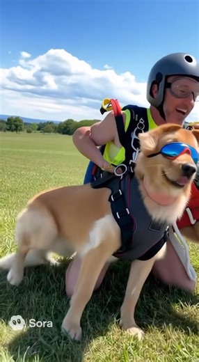 Parachuting with dogs | Walt E Clark