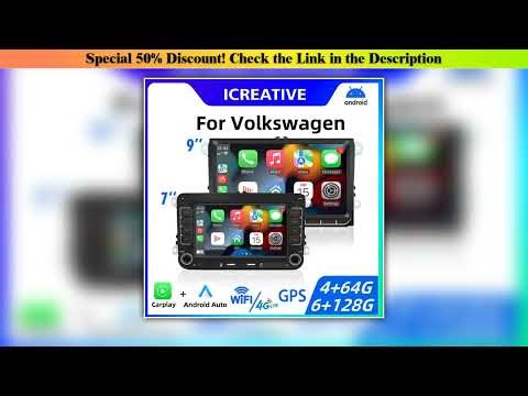 Review 2Din Car Radio Android for Volkswagen Golf 5 6 Polo Passat B6 B7 CC Skoda Jetta Universal Mu