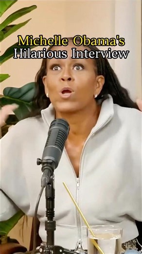 Michelle obama’s hilarious interview #celebrity #funny #funnycomedy #funnyshorts #michelleobama