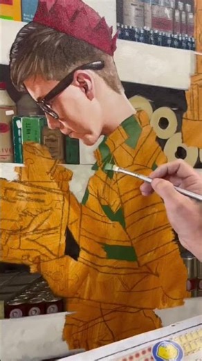 So nice to be painting a figure at this scale again 🙌🏼 #artist #painter