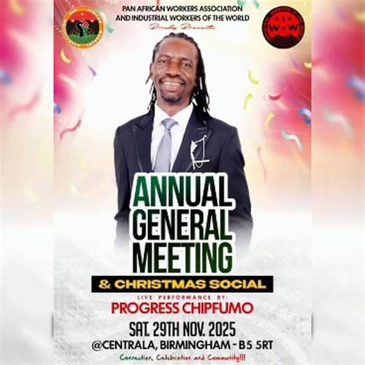 Workers event all welcome please tell a friend . | Progress Chipfumo Music