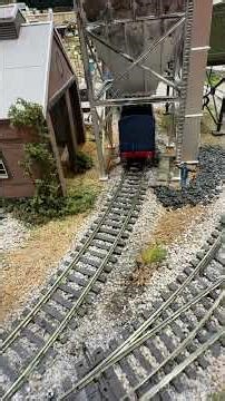 Golden Eagle pulls into and leaves the coal chute.