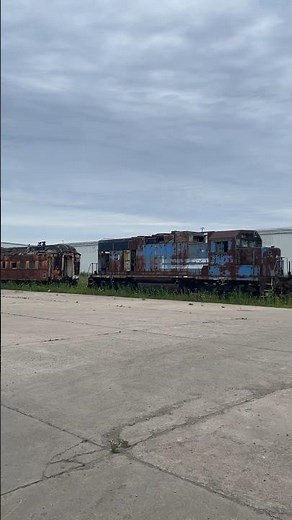 Old EX Conrail at the ELS Railroad in Escanaba, MI!