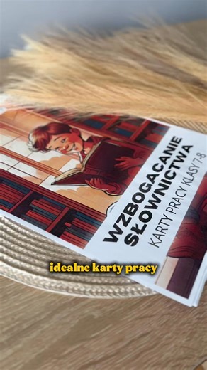 Ćwiczenia przygotowujące do egzaminu ósmoklasisty – bez stresu i tracenia czasu! 📘Słownictwo to klucz do sukcesu na egzaminie z języka polskiego! 🔑 Zobacz gotowe karty pracy dla klas 7 i 8: ✅ Uczą nowych słów i ich znaczeń ✅ Świetne narzędzie wspierające efektywną naukę i rozwój językowy ✅ Idealne na powtórki i lekcje zastępcze ✅ Budują pewność siebie 🧠 Skuteczne, przejrzyste i gotowe do druku – oszczędzają Twój czas i wspierają uczniów. 👉 Kliknij „Kup teraz” i zyskaj sprawdzone narzędzie do