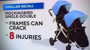 Mockingbird recalls strollers over cracked frames