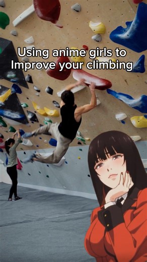 Josh Cavanaugh on Instagram: "Pro climbers don’t want you to know this secret 🤫 Link in Bio for PolyBuzz!! #climbing #bouldering #rizz #anime #polybuzz"
