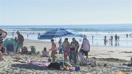 San Diego welcomes spring breakers with record-breaking heat