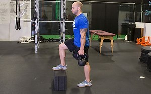 Kettlebell Step Up