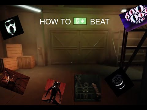 Roblox Doors tutorial, all monsters and puzzles!