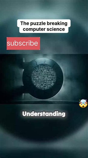 The Puzzle Breaking Computer Science (P vs NP Explained) 🤯#ComputerScience #PvsNP #TechExplained