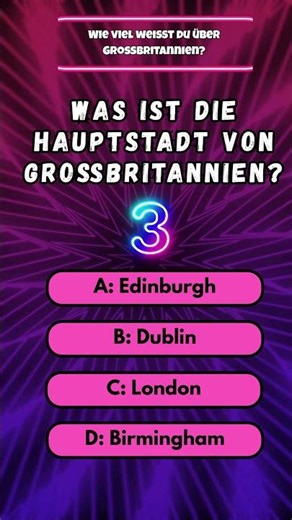 Schaffst du 2/2 über Großbritannien? 🇬🇧
