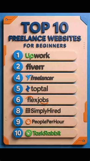 Premi Coding on Instagram: "TOP 10 Freelance Websites For Beginners. #coding #webdevelopment✨ #htmlcssjavascript #programming"