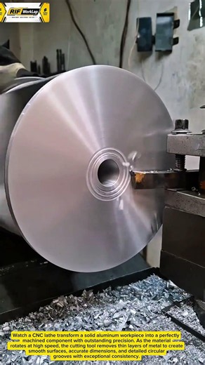 Incredible CNC Lathe Machining Process | Precision Metal Turning in Action