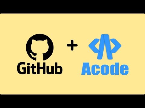 Connecting Github to Acode Editor in Mobile || LogicStack