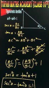 Trigonometric Identities | Class 10 Maths | All Identities Explained | NCERT CBSE #maths