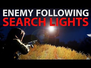 RUST: Build Searchlights that FOLLOW your enemy!