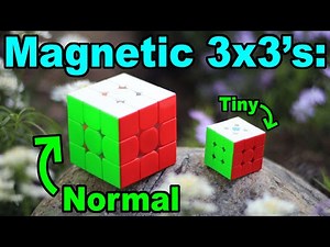 I made the SMALLEST *Magnetic* Speedcube!