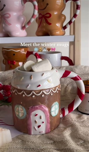 Cute look, lightweight feel, and perfect for curling up with your favorite drink. The ultimate comfort mug. ☕🧣 #everlo #Christmas #fyp